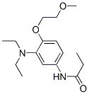 CAS#: 68703-72-0， N-[3-(Diethylamino)-4-(2-Methoxyethoxy)Phenyl]Propanamide
