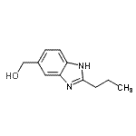 CAS#: 68740-39-6， (2-Propyl-1H-benzimidazol-5-yl)methanol
