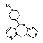 CAS#: 68745-07-3， 5-(4-Methyl-1-piperazinyl)pyrido[2,3-b][1,5]benzothiazepine