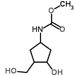CAS#: 688007-24-1， Methyl [3-hydroxy-4-(hydroxymethyl)cyclopentyl]carbamate