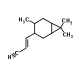 CAS#: 68804-00-2， (E)-3-(4,7,7-trimethylnorcaran-3-yl)prop-2-enenitrile