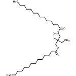 CAS#: 68818-55-3， 2-(Hydroxymethyl)-2-[(tetradecanoyloxy)methyl]butyl myristate