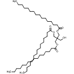CAS#: 68818-69-9， 3-Hydroxy-2,2-bis[(palmitoyloxy)methyl]propyl palmitate