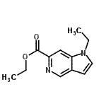 CAS#: 688314-16-1， Ethyl 1-ethyl-1H-pyrrolo[3,2-c]pyridine-6-carboxylate
