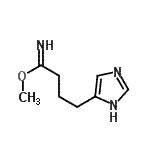 CAS#: 688728-96-3， Methyl 4-(1H-imidazol-4-yl)butanimidate