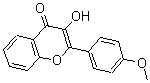 structure of CAS# 6889-78-7, 3-Hydroxy-2-(4-Methoxyphenyl)-4H-1-Benzopyran-4-One;3-Hydroxy-2-(4-Methoxyphenyl)-4-Chromenone;3-Hydroxy-2-(4-Methoxyphenyl)Chromone;3-Hydroxy-4'-Methoxyflavanone