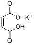 结构式 CAS# 689-82-7, 顺式-丁烯二酸单钾盐
