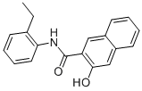 CAS 登录号：68911-98-8， N-(2-乙基苯基)-3-羟基-2-萘甲酰胺