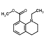 CAS#: 689162-86-5， Methyl 1-ethyl-1,2,3,4-tetrahydro-8-quinolinecarboxylate