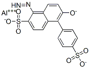 CAS#: 68921-43-7， Aluminum(+3) 6-Oxido-5-(4-Sulfonatophenyl)Diazenyl-Naphthalene -2-Sulfonate