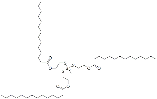 CAS#: 68928-38-1， (Methylstannylidyne)Tris(Thioethylene) Trimyristate