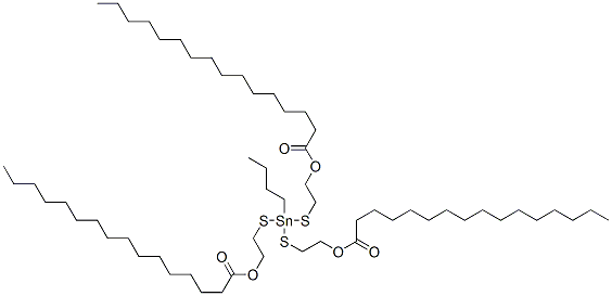 CAS#: 68928-39-2， (Butylstannylidyne)Tris(Thioethylene) Tripalmitate