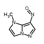 CAS 登录号：689295-32-7， 1-甲基-7-亚硝基-1H-咪唑并[1,2-b]吡唑