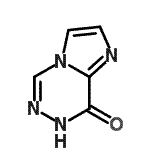 CAS 登录号：689298-00-8， 咪唑并[1,2-d][1,2,4]三嗪-8(7H)-酮