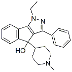 CAS#: 68946-07-6， 1,4-Dihydro-1-Ethyl-4-(1-Methyl-4-Piperidyl)-3-Phenylindeno[1,2-c]Pyrazol-4-Ol