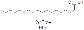CAS 登录号:68951-62-2, 十八烷酸与 2-氨基-2-甲基-1-丙醇的反应产物