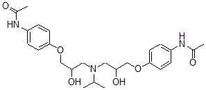 CAS#: 68959-60-4， N,N-(((1-Methylethyl)Imino)Bis((2-Hydroxy-3,1-Propanediyl)Oxy-4,1-Phenylene))Bisacetamide