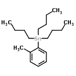 CAS#: 68971-87-9， Tributyl(2-methylphenyl)stannane