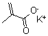 CAS 登录号：6900-35-2， 2-甲基-2-丙烯酸钾盐(1:1)