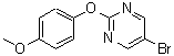 CAS#: 69033-87-0， 5-Bromo-2-(4-methoxyphenoxy)pyrimidine