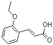 结构式 CAS# 69038-81-9, 3-(2-乙氧基苯基)-2-丙烯酸