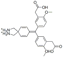 CAS#: 69060-00-0， [4-[Bis[3-(Carboxymethyl)-4-Methoxyphenyl]Methylene]-2,5-Cyclohexadien-1-Ylidene]Dimethylammonium