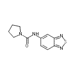 CAS#: 690675-28-6， N-(2,1,3-Benzothiadiazol-5-yl)-1-pyrrolidinecarboxamide