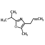 CAS#: 690684-48-1， 4-Allyl-2-isopropyl-5-methyl-1,3-oxazole