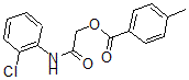 CAS 登录号：6908-24-3， 2-[(2-氯苯基)氨基]-2-氧代乙基 4-甲基苯甲酸酯