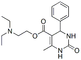 CAS#: 69094-11-7, 2-Diethylaminoethyl 4-Methyl-2-Oxo-6-Phenyl-3,6-Dihydro-1H-Pyrimidine- 5-Carboxylate