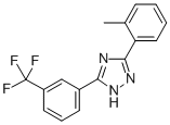 CAS#: 69095-77-8， 3-(o-Tolyl)-5-(alpha,alpha,alpha-Trifluoro-m-Tolyl)-1H-1,2,4-Triazole