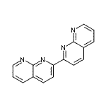 structure of CAS# 69110-33-4, 2-(1,8-naphthyridin-2-yl)-1,8-naphthyridine;2,2'-Bi(1,8-naphthyridine)