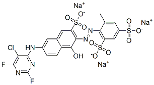 CAS#: 69121-15-9， Trisodium 2-[[6-[(5-Chloro-2,6-Difluoropyrimidin-4-Yl)Amino]-1-Hydroxy-3-Sulphonato-2-Naphthyl]Azo]Toluene-3,5-Disulphonate