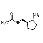 CAS#: 69131-12-0， N-{[(1R,2R)-2-Methylcyclopentyl]methyl}acetamide