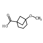 CAS#: 691843-39-7， 5-Methoxybicyclo[3.1.1]heptane-1-carboxylic acid