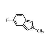 CAS#: 69189-20-4， 5-Fluoro-2-methyl-2H-isoindole