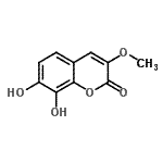 CAS#: 69217-26-1， 7,8-Dihydroxy-3-methoxy-2H-chromen-2-one