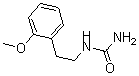 structure of CAS# 69226-62-6, N-[2-(2-Methoxyphenyl)Ethyl]-Urea;S 14531;Oprea1_022178;Maybridge1_007371
