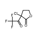 CAS#: 69243-05-6， 3-Chloro-3-(trifluoroacetyl)dihydro-2(3H)-furanone