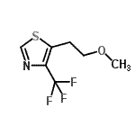CAS#: 69243-11-4， 5-(2-Methoxyethyl)-4-(trifluoromethyl)-1,3-thiazole