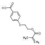 CAS#: 69260-39-5， 4-[2-(Methacryloyloxy)ethoxy]benzoic acid