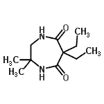 CAS#: 69315-93-1， 6,6-Diethyl-2,2-dimethyl-1,4-diazepane-5,7-dione