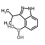 CAS#: 693285-69-7， (3-Isopropyl-1H-indazol-4-yl)boronic acid