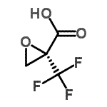 CAS#: 693287-31-9， (2R)-2-(Trifluoromethyl)-2-oxiranecarboxylic acid