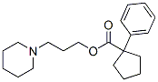 CAS 登录号:69352-94-9, 1-苯基环戊烷羧酸3-哌啶丙基酯