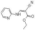 CAS 登录号:69372-23-2, 2-氰基-3-(2-吡啶基氨基)-2-丙烯酸乙酯