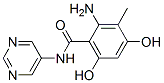 CAS#: 6939-53-3， 2-Amino-4,6-Dihydroxy-5-Pyrimidinyl(3-Methylphenyl)Formamide