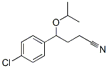 structure of CAS# 6940-91-6, 4-Chloro-gamma-(1-Methylethoxy)Benzenebutyronitrile;4-(4-Chlorophenyl)-4-Isopropoxy-Butanenitrile;4-(4-Chlorophenyl)-4-Isopropoxybutanenitrile;4-(4-Chlorophenyl)-4-Isopropoxy-Butyronitrile