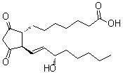 CAS#: 69413-73-6， (13E,15S)-15-Hydroxy-9,11-dioxoprost-13-en-1-oic acid