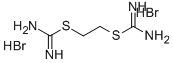 structure of CAS# 6943-65-3, Ethylenediisothiourea dihydrobromide;2-Carbamimidoylsulfanylethylsulfanylformamidine Bromide;[2-(Carbamimidoylthio)Ethylthio]Formamidine Bromide;[2-(Amidinothio)Ethylthio]Formamidine Bromide